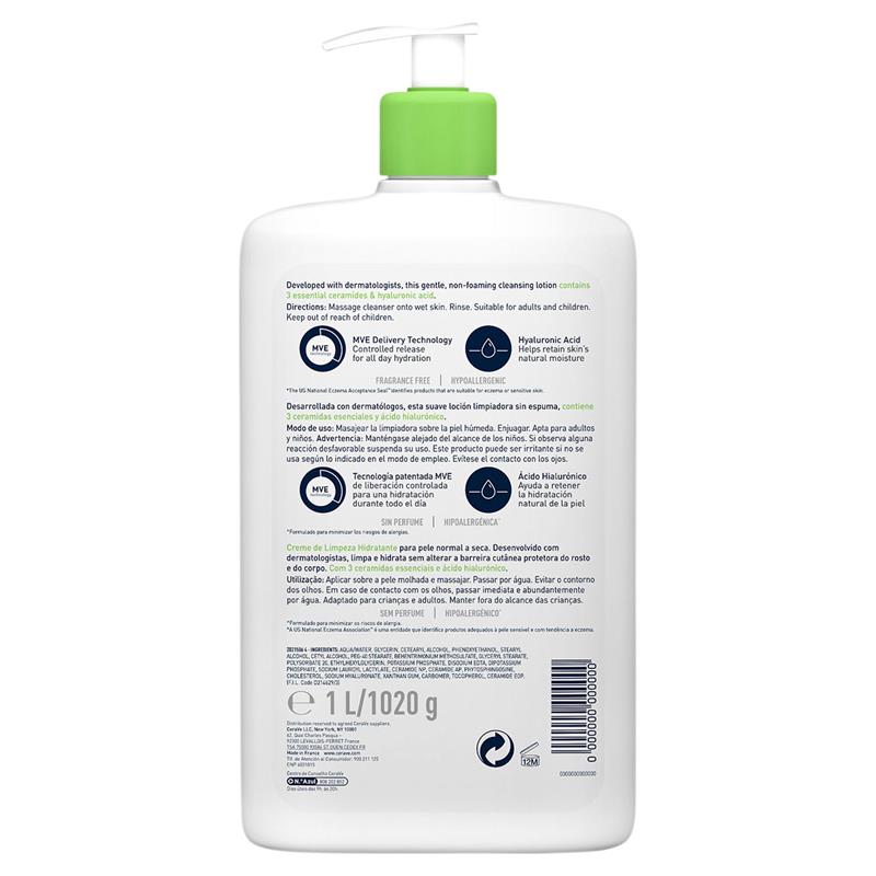 Load image into Gallery viewer, CeraVe Hydrating Cleanser 1L
