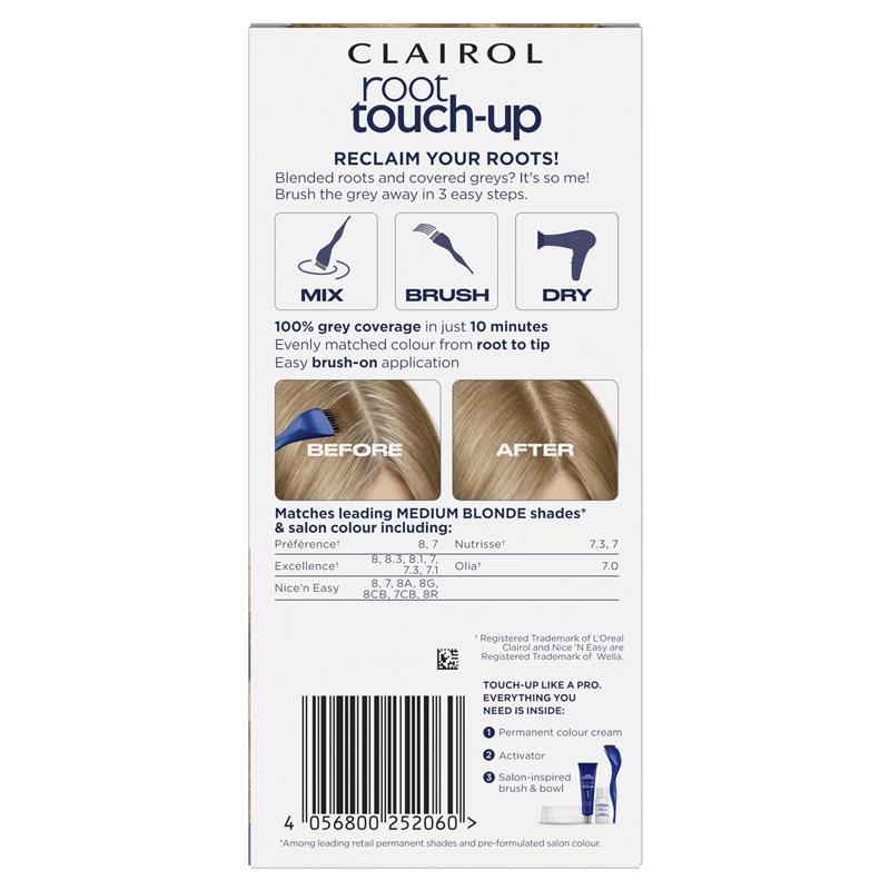 Load image into Gallery viewer, Clairol Nice N Easy Root Touch Up Permanent Hair Colour Medium Blonde
