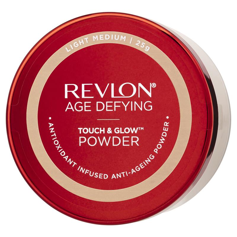Load image into Gallery viewer, Revlon Age Defying Touch &amp; Glow Powder Light/Medium
