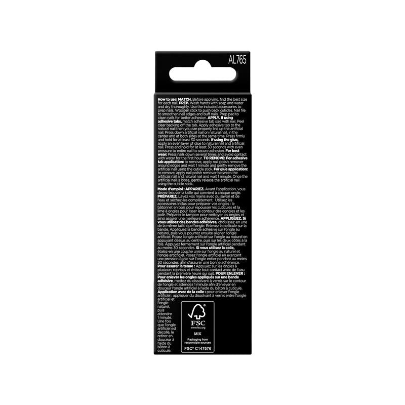 Load image into Gallery viewer, Sally Hansen Salon Effects Perfect Manicure 24 Press On Nails Expertly Villainous Limited Edition
