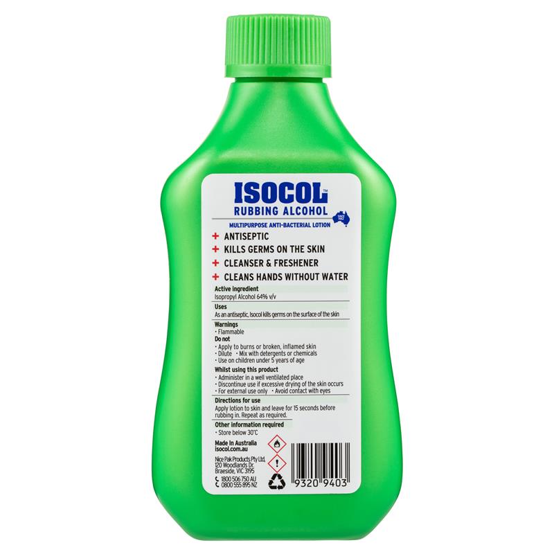 Load image into Gallery viewer, Isocol Rubbing Alcohol 345ml
