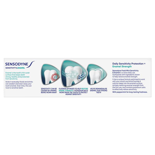 Sensodyne Toothpaste Sensitivity & Enamel Fresh Mint 100g