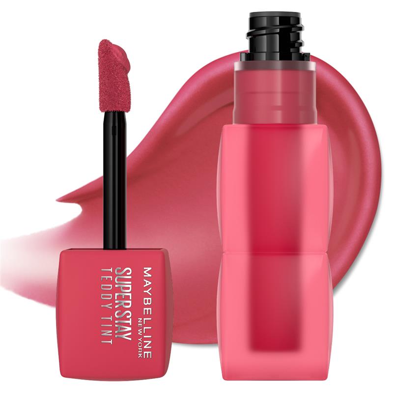 Load image into Gallery viewer, Maybelline Superstay Teddy Tint Lipstick Cool Grunge
