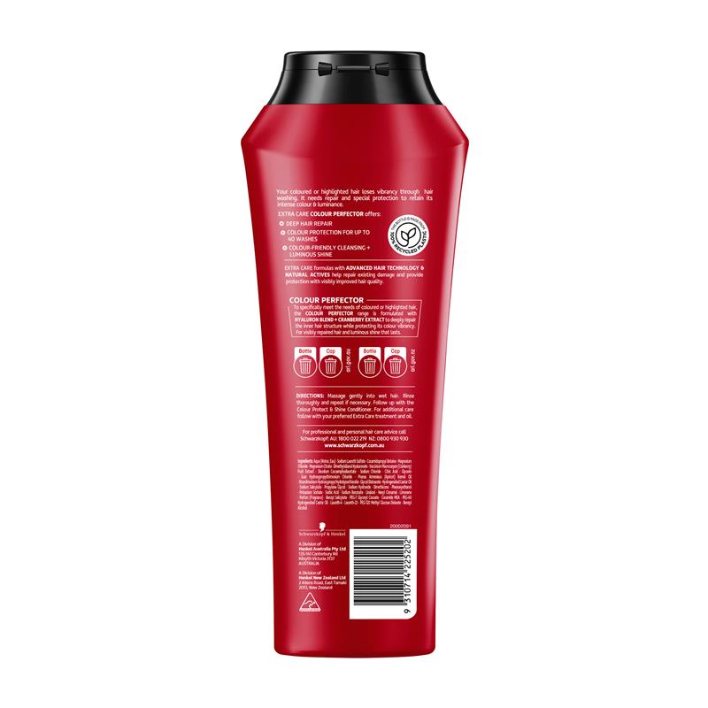 Load image into Gallery viewer, Schwarzkopf Extra Care Colour Perfector Protecting Shampoo 400ml

