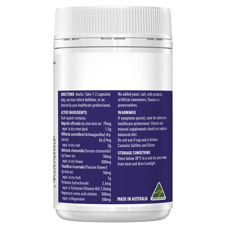 Load image into Gallery viewer, Healthy Care Good Night Sleep with Magnesium + Ashwagandha 100 Capsules
