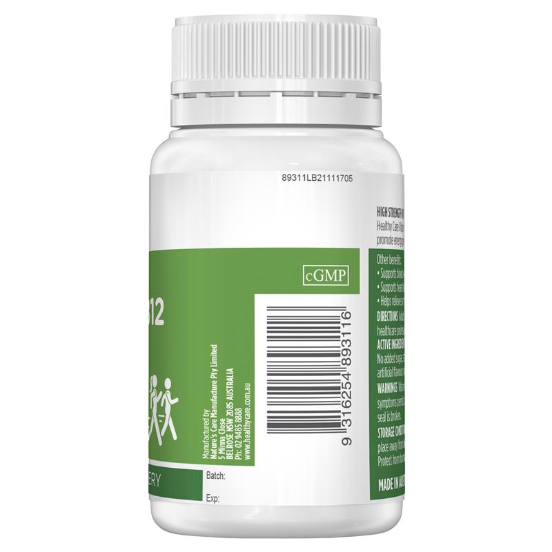Load image into Gallery viewer, Healthy Care B12 1000mcg 60 Tablets
