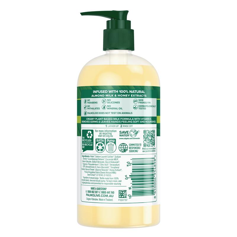 Load image into Gallery viewer, Palmolive Naturals Softwash Hand Wash Milk &amp; Honey 500ml
