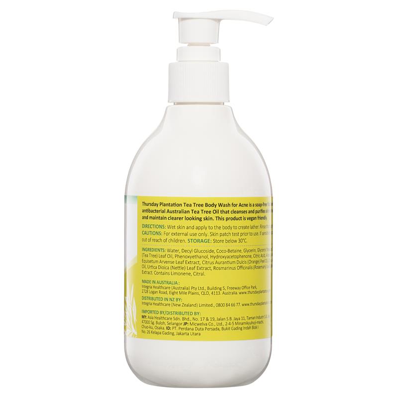 Load image into Gallery viewer, Thursday Plantation Tea Tree Body Wash for Acne 300ml
