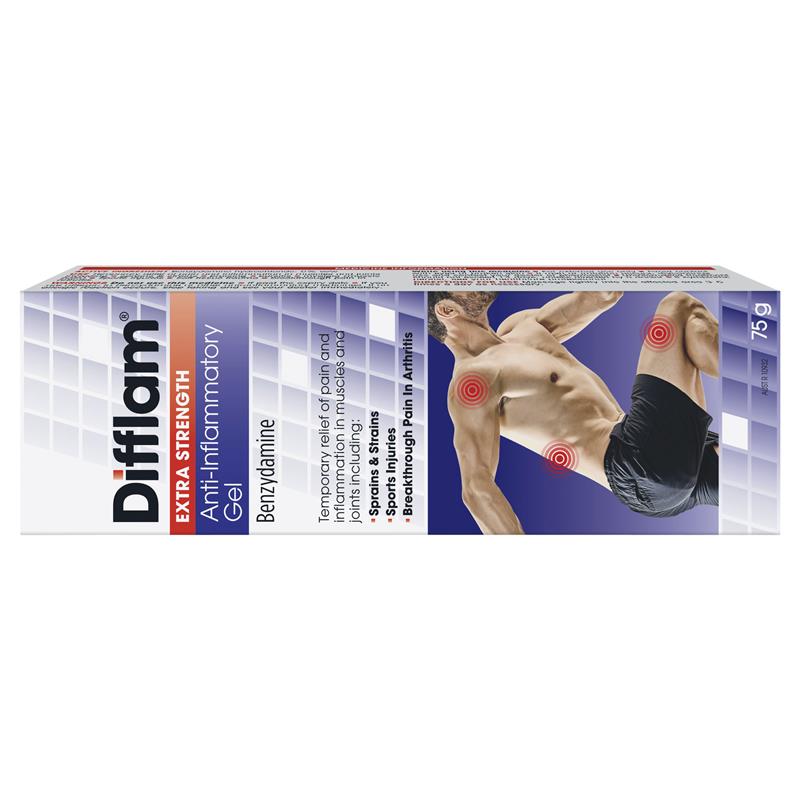 Load image into Gallery viewer, Difflam Anti Inflammatory Extra Strength Gel 5% 75g

