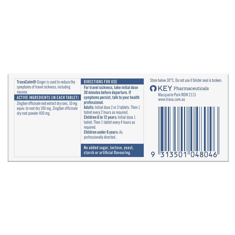 Load image into Gallery viewer, Travacalm Ginger 10 Tablets
