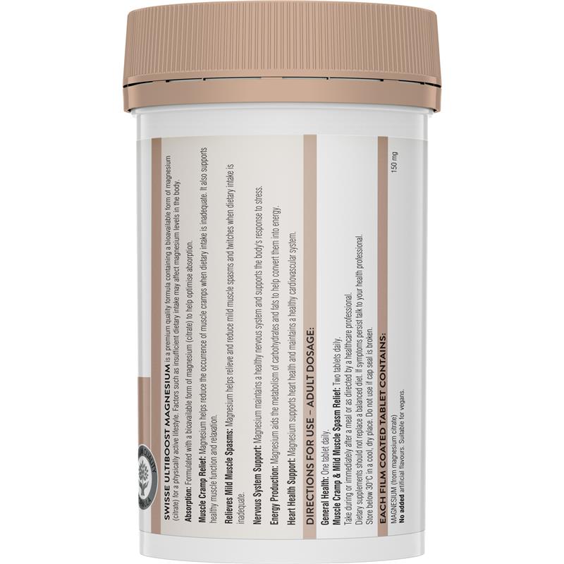 Load image into Gallery viewer, Swisse Ultiboost Magnesium 200 Tablets
