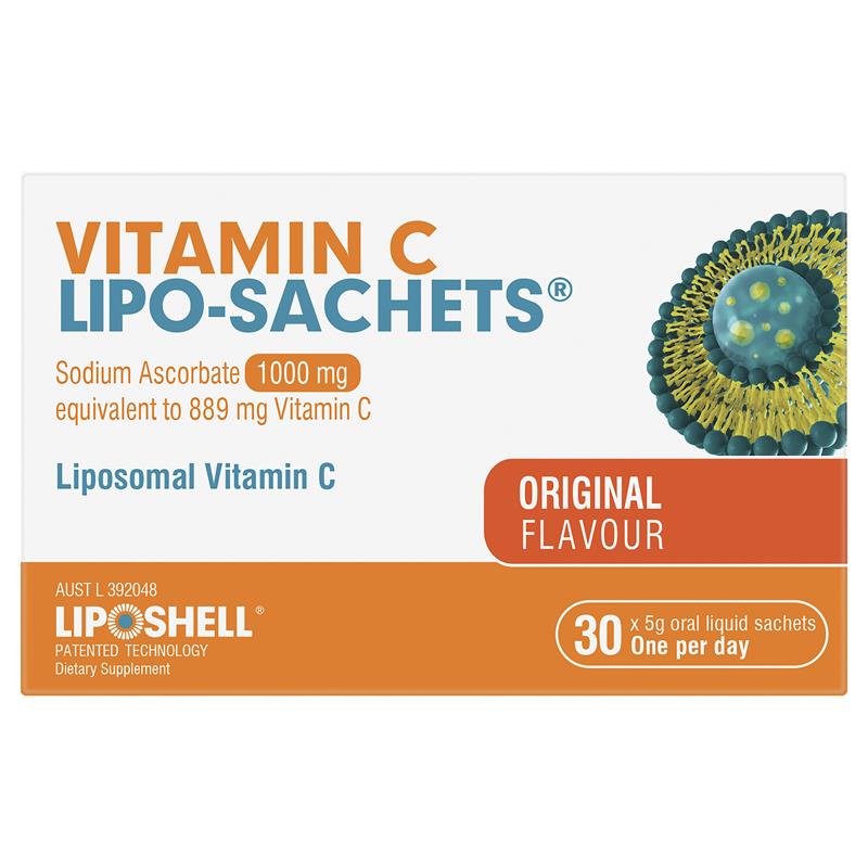 Load image into Gallery viewer, Lipo-Sachets Vitamin C Original 5g 30 Sachets
