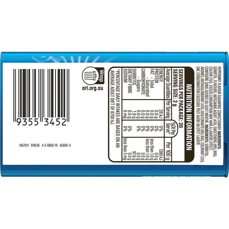 Load image into Gallery viewer, Eclipse Peppermint Mints 40g
