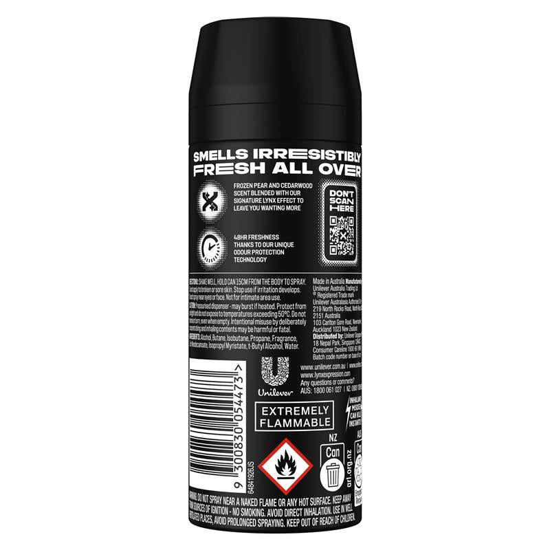 Load image into Gallery viewer, Lynx Deodorant Black 165ml
