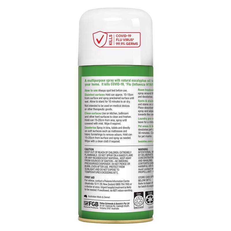 Load image into Gallery viewer, Bosisto's Eucalyptus Spray 200g
