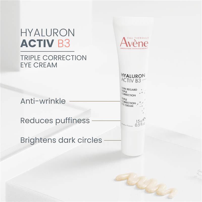 Load image into Gallery viewer, Avene Hyaluron Activ B3 Triple Correction Eye Cream 15ml
