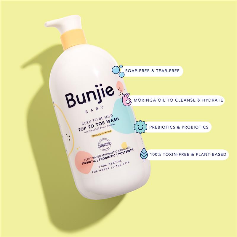 Load image into Gallery viewer, Bunjie Baby Top To Toe Wash 1L
