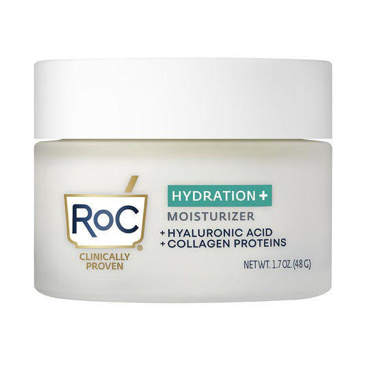 Roc Hydration+ Hyaluronic Acid & Collagen Protein Moisturiser 48g