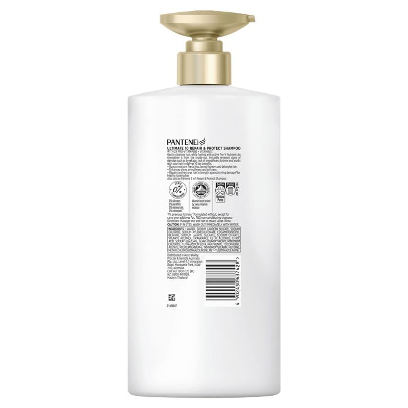 Load image into Gallery viewer, Pantene Ultimate 10 Shampoo 900ml
