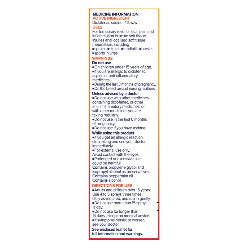 Load image into Gallery viewer, Inflamax Spray Diclofenac 4% 30ml
