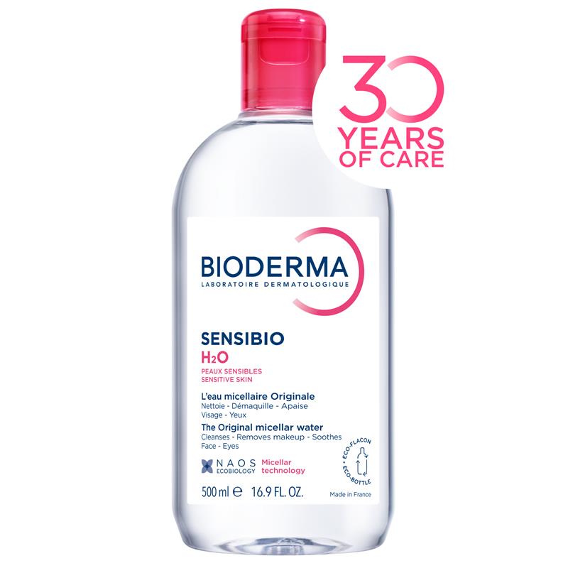 Load image into Gallery viewer, Bioderma Sensibio H2O Soothing Micellar Water Cleanser 500ml
