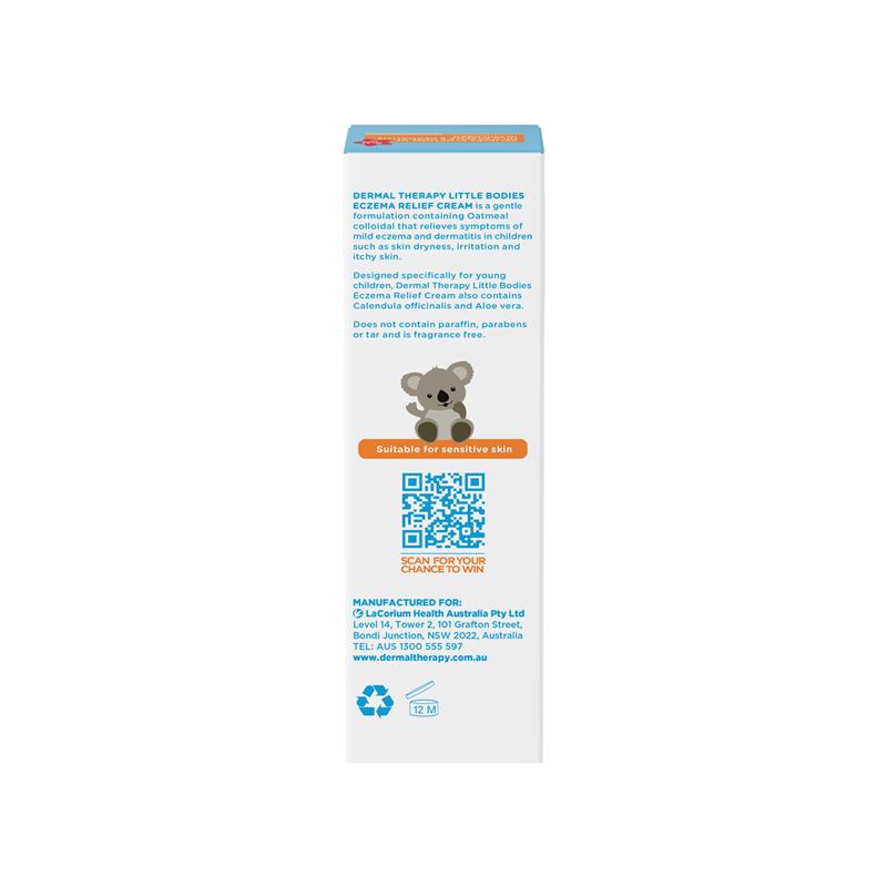Load image into Gallery viewer, Dermal Therapy Little Bodies Eczema Relief Cream Tube 56g
