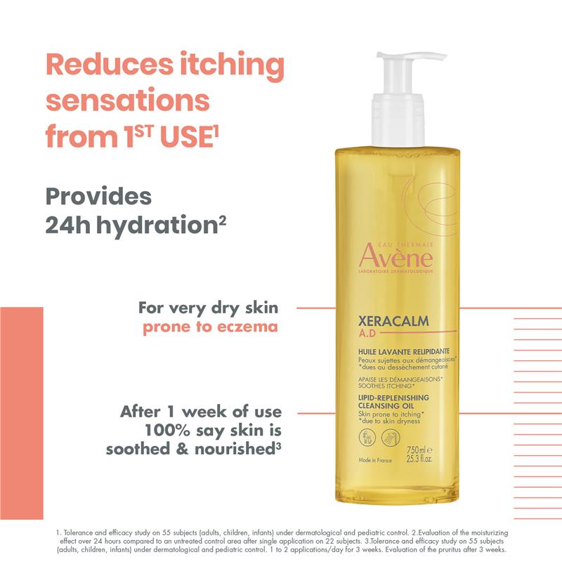 Load image into Gallery viewer, Avene Xeracalm A.D Lipid Replenishing Cleansing Oil 750ml
