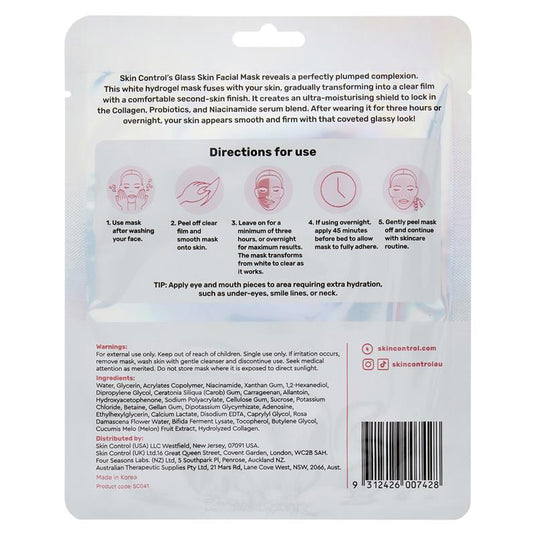 Skin Control Glass Skin Face Mask Collagen