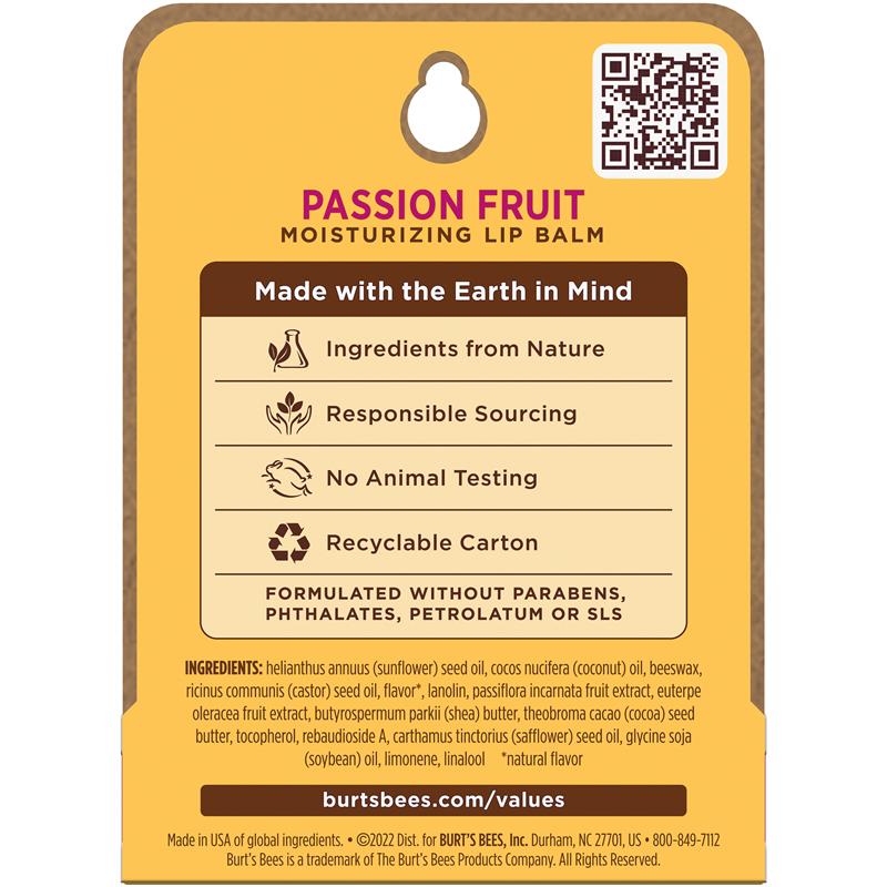 Load image into Gallery viewer, Burts Bees Lip Balm Passionfruit 4.25g
