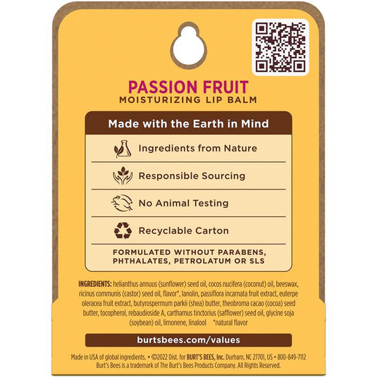 Burts Bees Lip Balm Passionfruit 4.25g