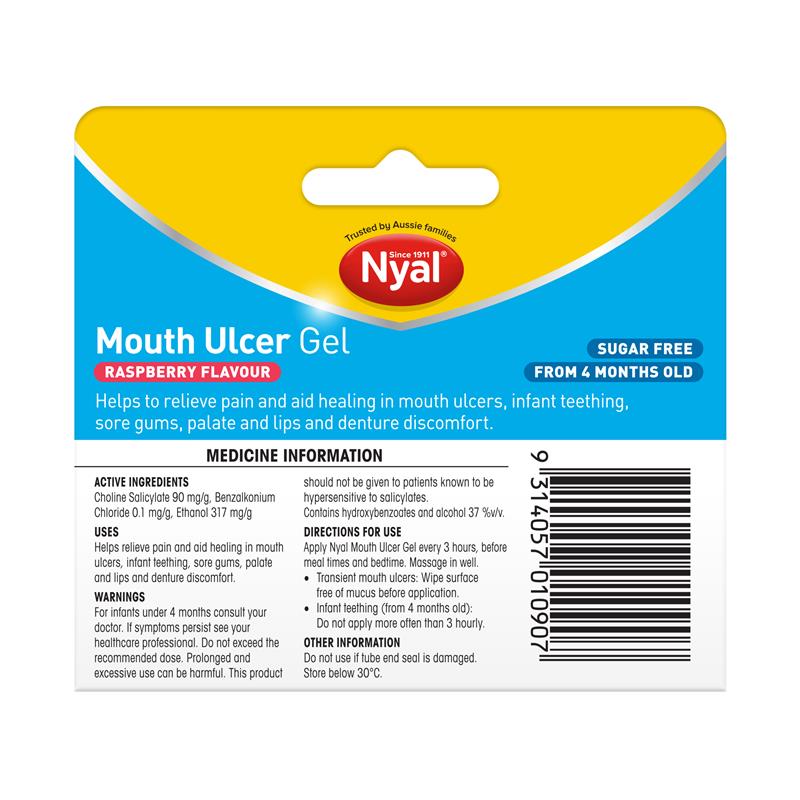 Load image into Gallery viewer, Nyal Mouth Ulcer Gel 10g
