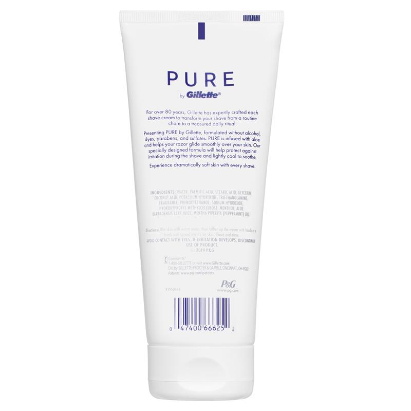 Load image into Gallery viewer, Gillette Pure Shave Cream for Men 170g
