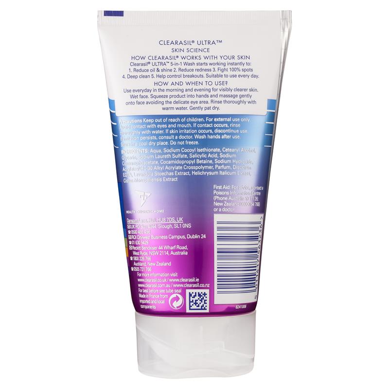Load image into Gallery viewer, Clearasil Pimple Fighter 5 in 1 Face Wash 150 ml
