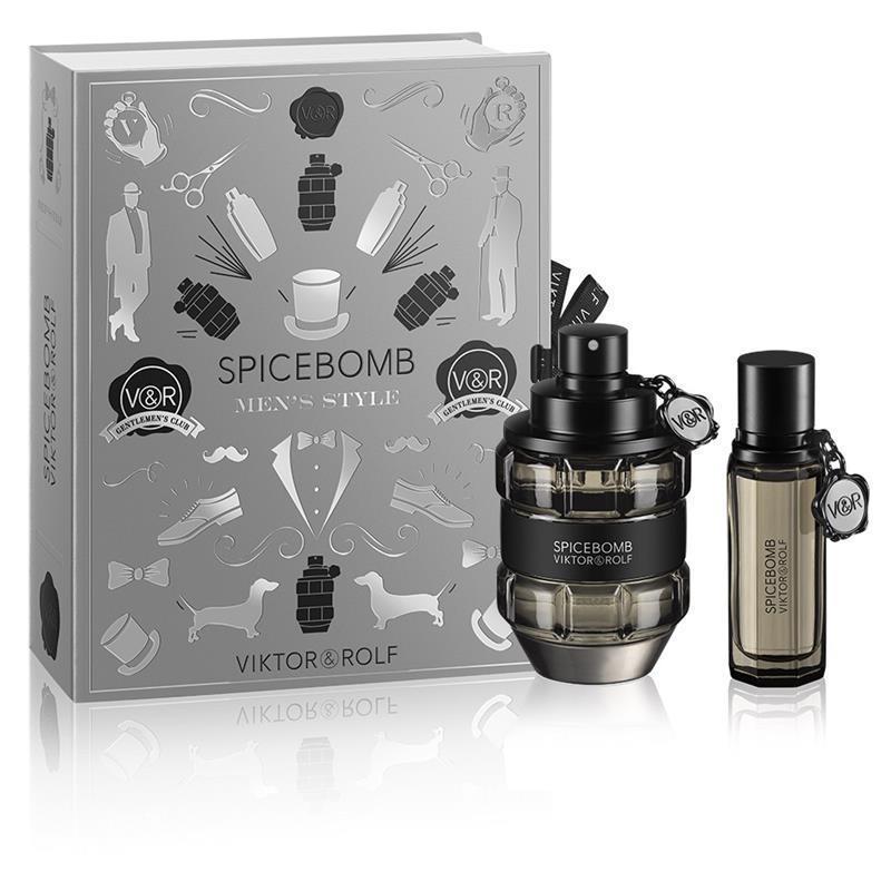 Load image into Gallery viewer, Viktor &amp; Rolf Spicebomb Eau De Toilette 90ml 2 Piece Set
