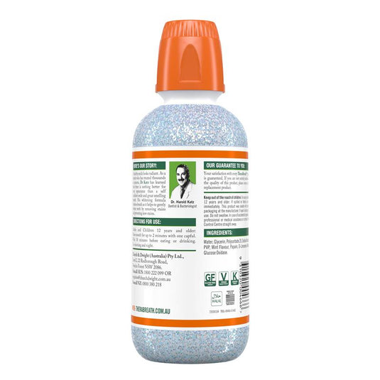 Therabreath Whitening Oral Rinse 473ml