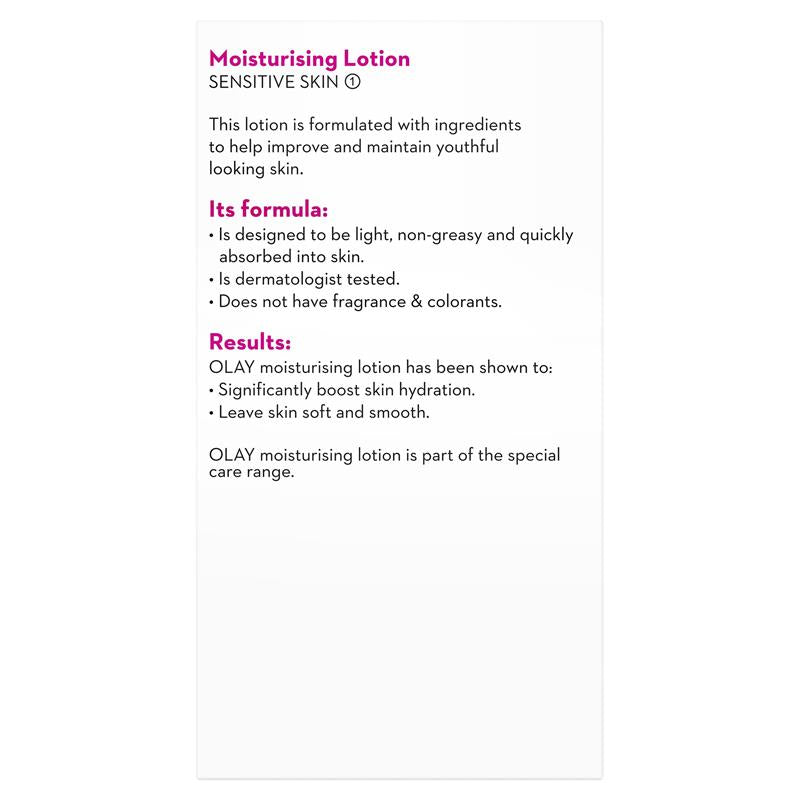 Load image into Gallery viewer, Olay Moisturising Lotion Sensitive 150mL
