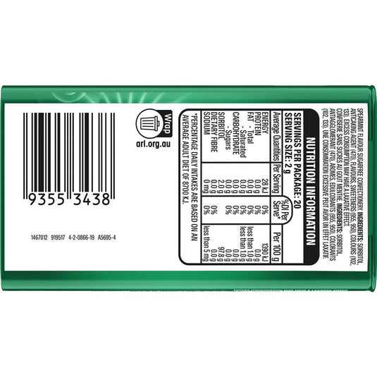 Eclipse Spearmint Mints 40g