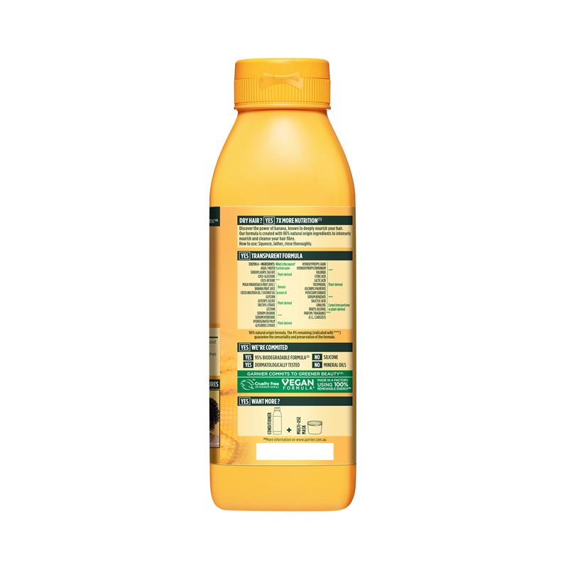 Load image into Gallery viewer, Garnier Fructis Hair Food Nourishing Banana Shampoo For Dry Hair 350ml
