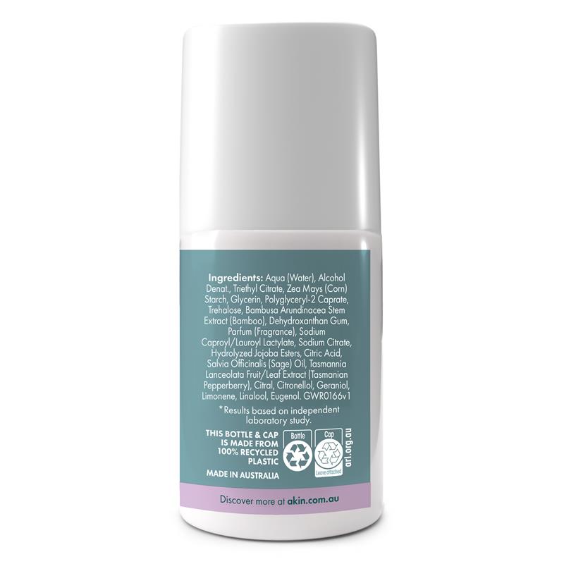 Load image into Gallery viewer, Akin Geranium &amp; Wood Deodorant Roll On 65ml
