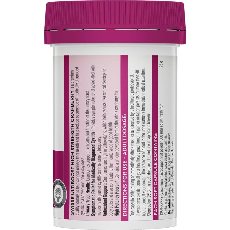 Load image into Gallery viewer, Swisse Cranberry 25000mg 30 Capsules
