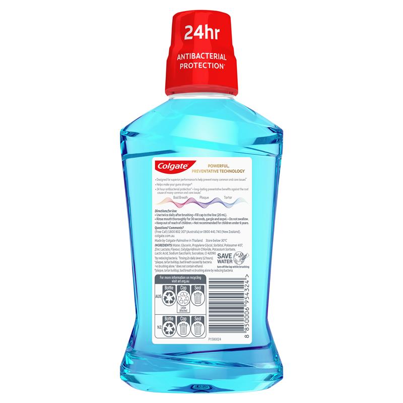 Load image into Gallery viewer, Colgate Mouthwash Total Clean Mint 500ml
