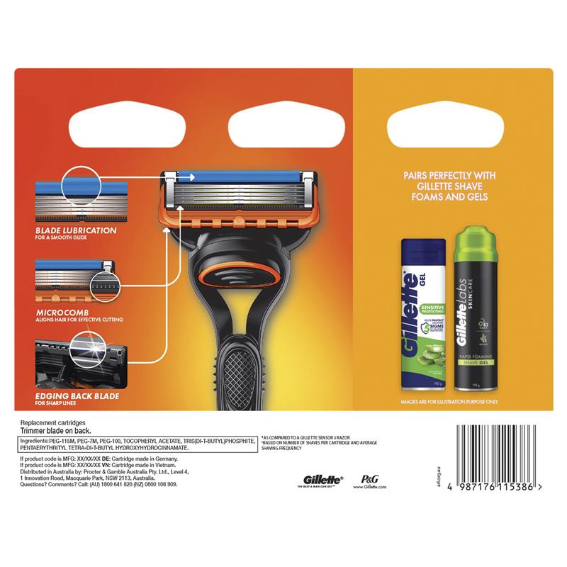 Load image into Gallery viewer, Gillette Fusion Blades 15 Pack
