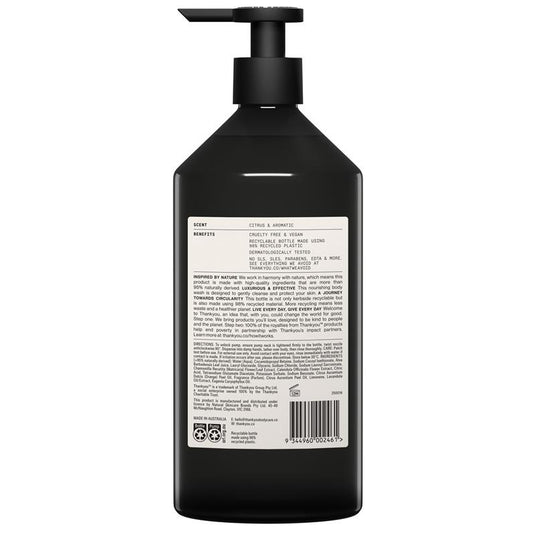 Thankyou Body Wash Botanical Sweet Orange & Almond 1L