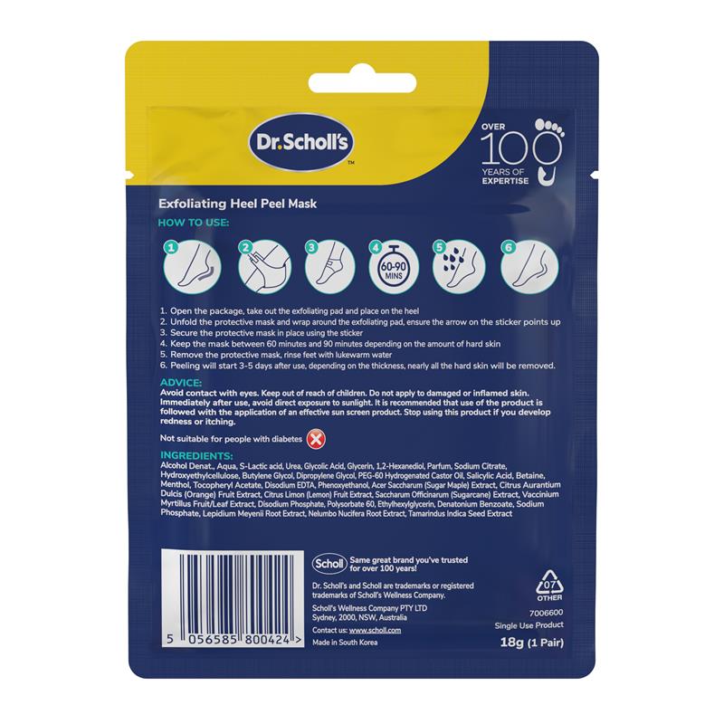 Load image into Gallery viewer, Dr.Scholls Exfoliating Heel Peel 1 Pair

