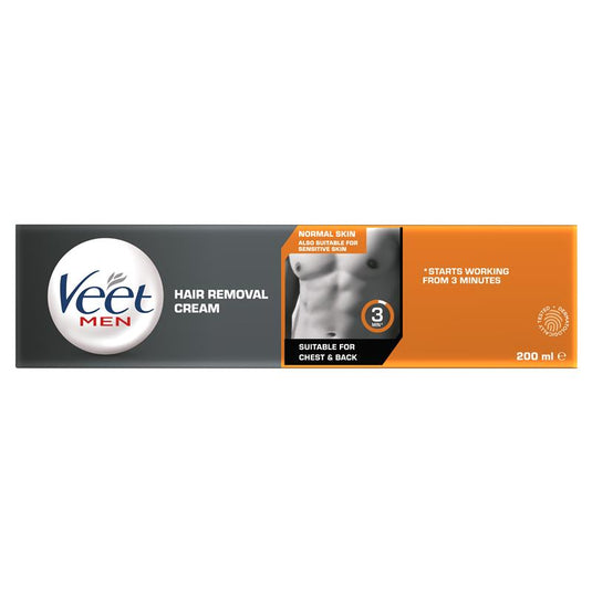 Veet For Men Hair Removal Cream Normal Skin 200ml
