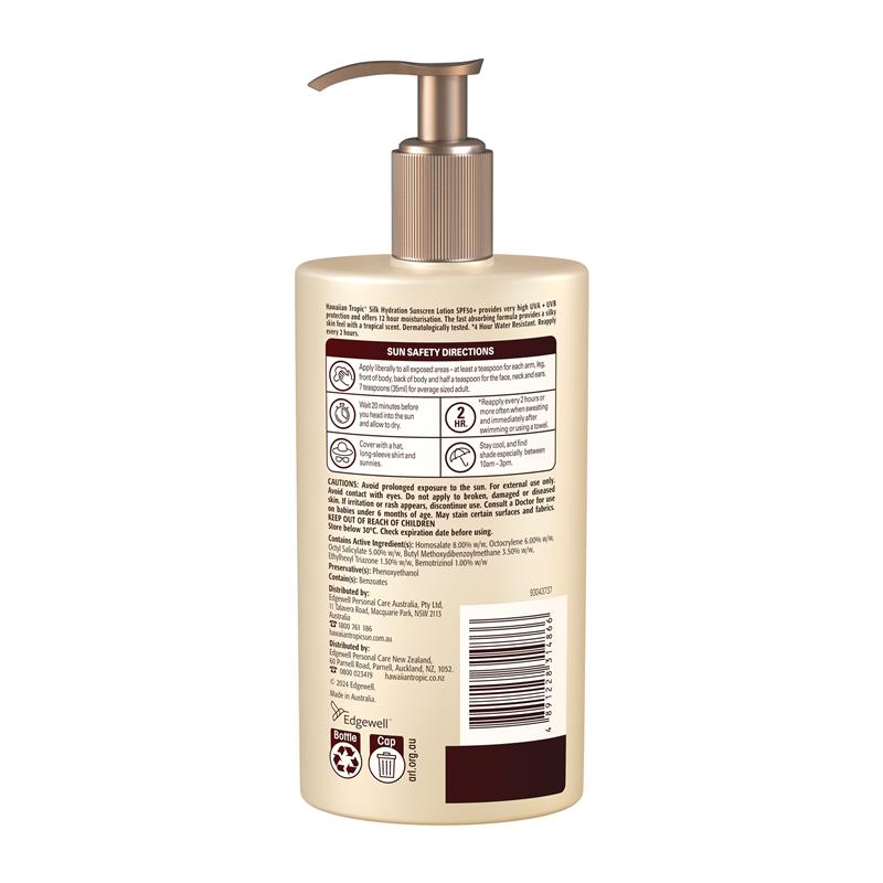 Load image into Gallery viewer, Hawaiian Tropic SPF 50+ Silk Hydration Body 400g
