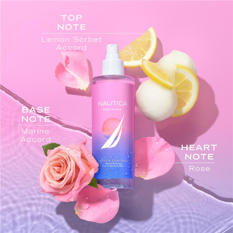 Load image into Gallery viewer, Nautica for Her Rose Island Body Mist 250ml
