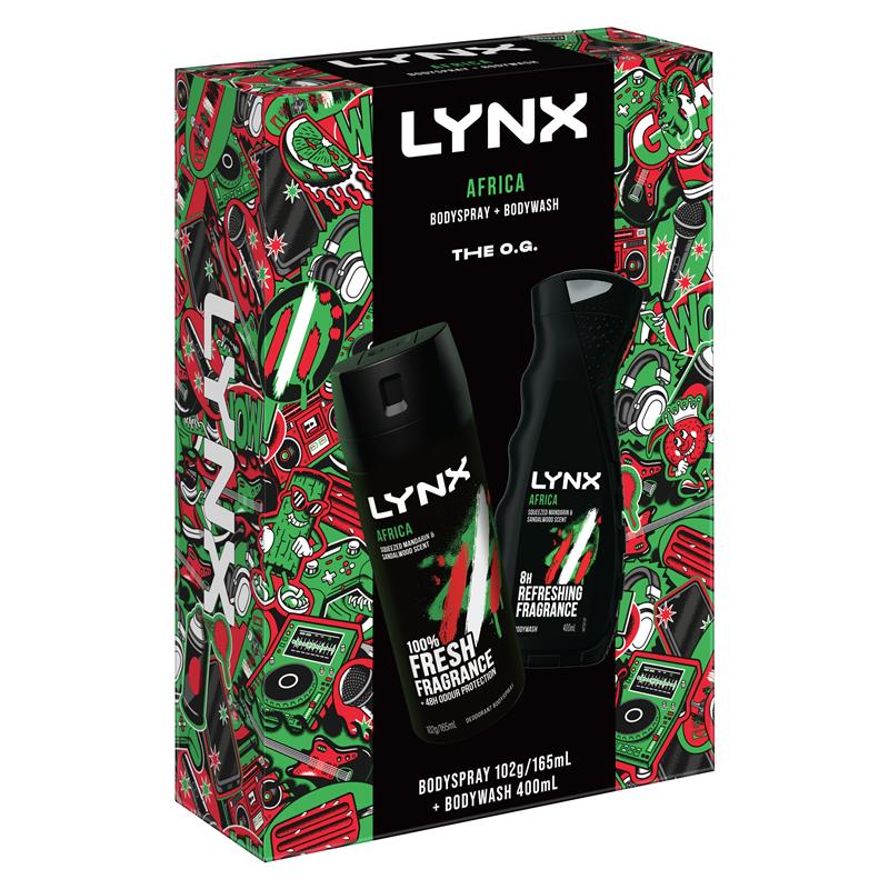 Load image into Gallery viewer, Lynx Duo Africa Gift Set
