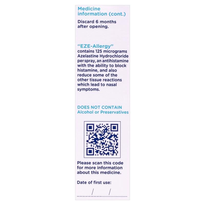 Load image into Gallery viewer, Eze Allergy Nasal Spray 10ml
