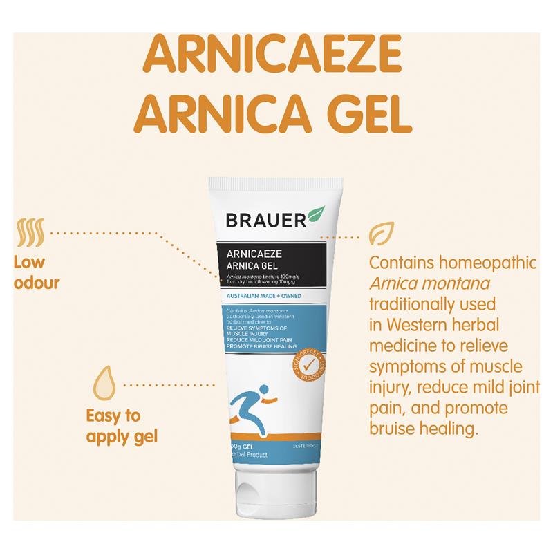 Load image into Gallery viewer, Brauer Arnicaeze Gel 100g
